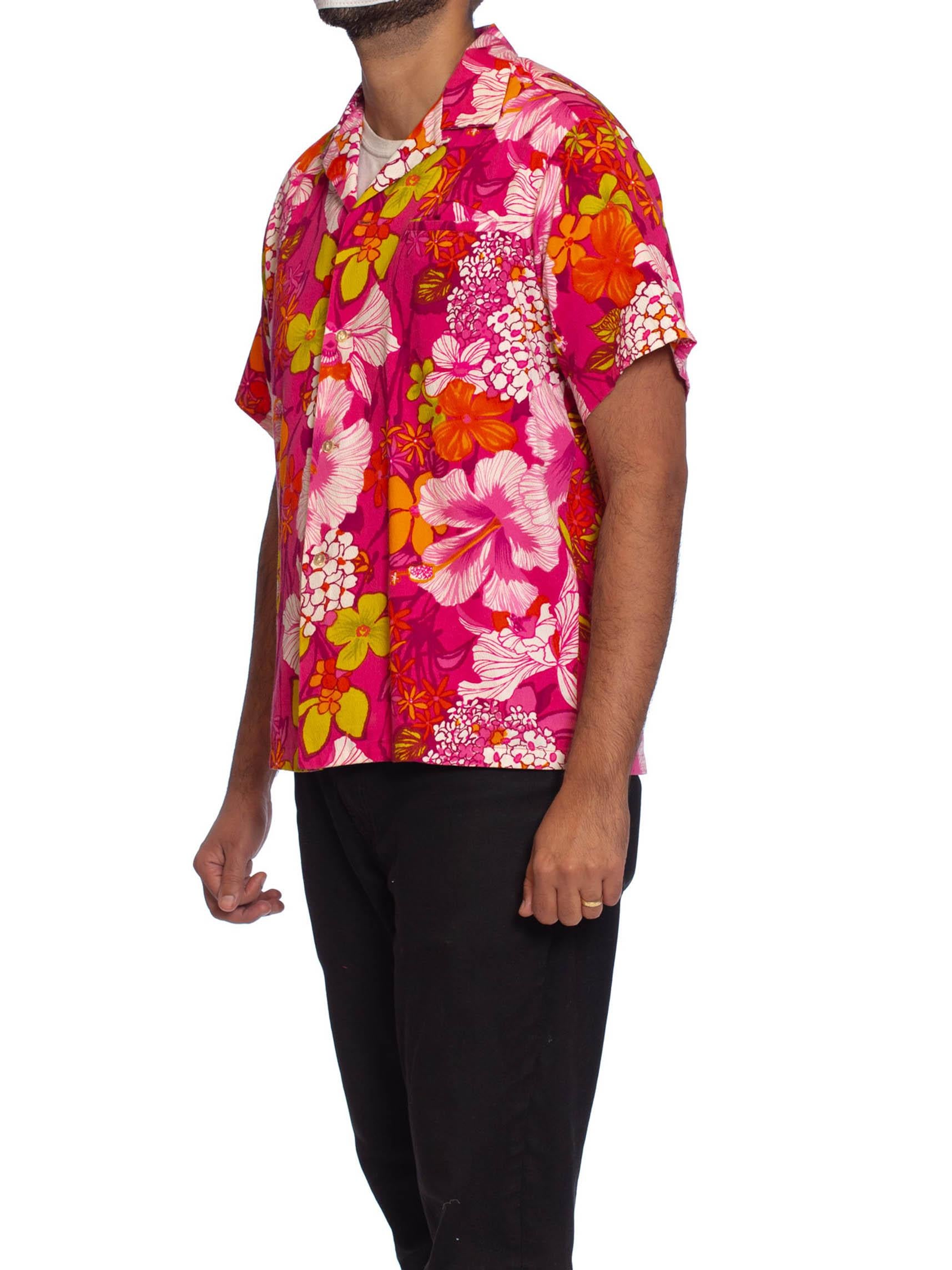 hot pink mens shirt