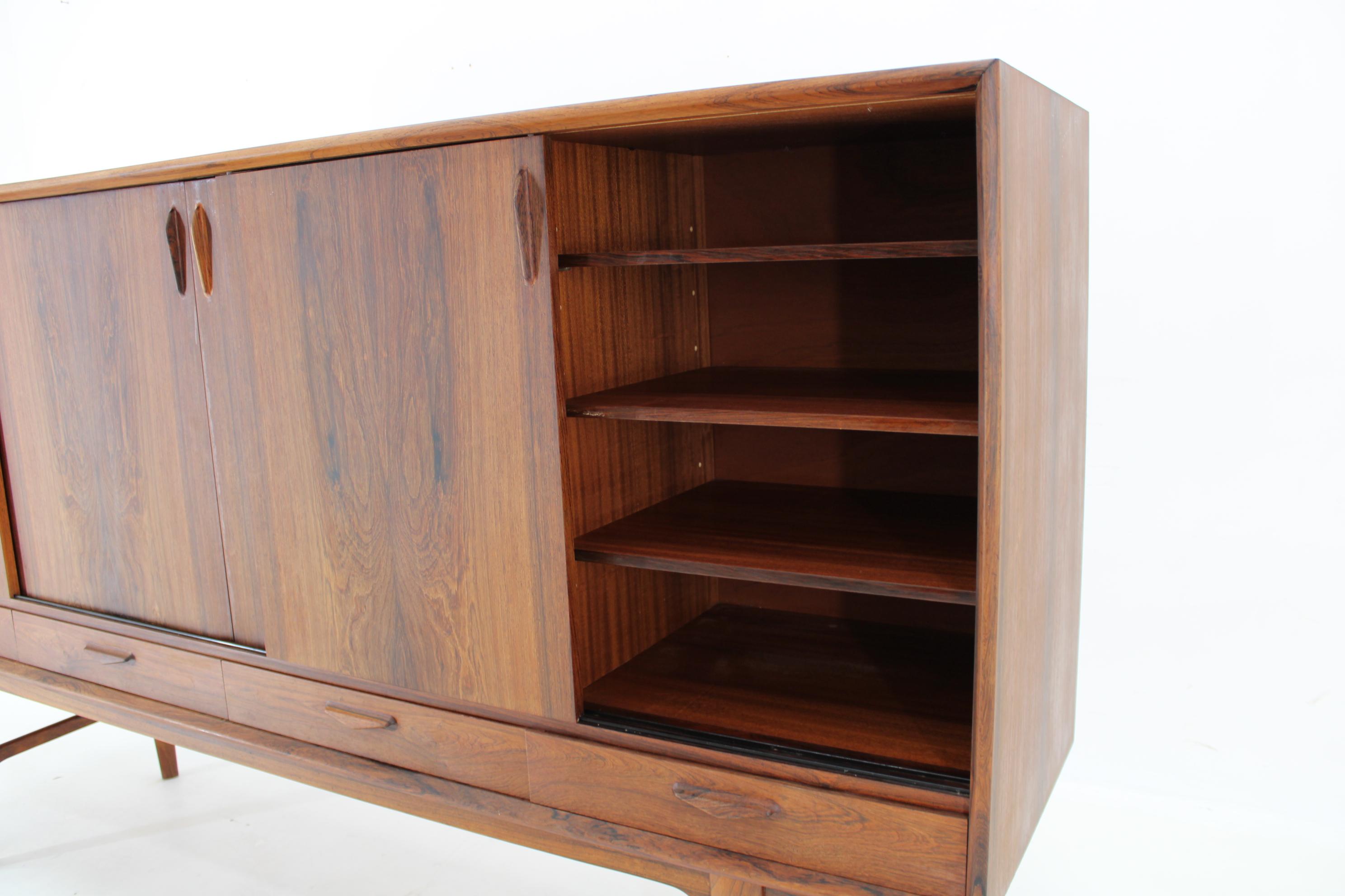 Credenza in legno H.P. Hansen del 1960, Danimarca in vendita 3