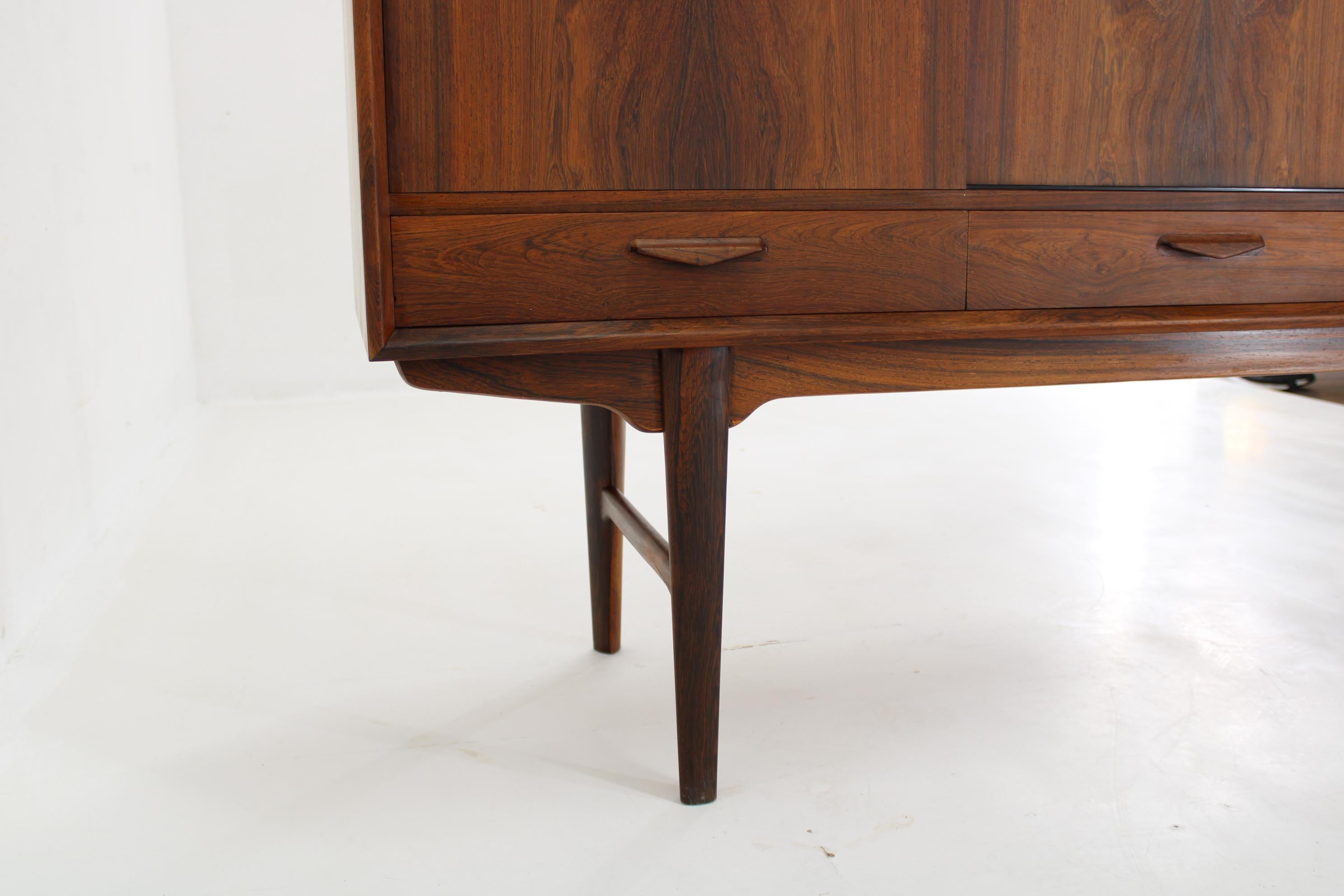 Credenza in legno H.P. Hansen del 1960, Danimarca in vendita 9