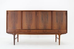 1960er Jahre H.P. Hansen Holz-Highboard , Dänemark