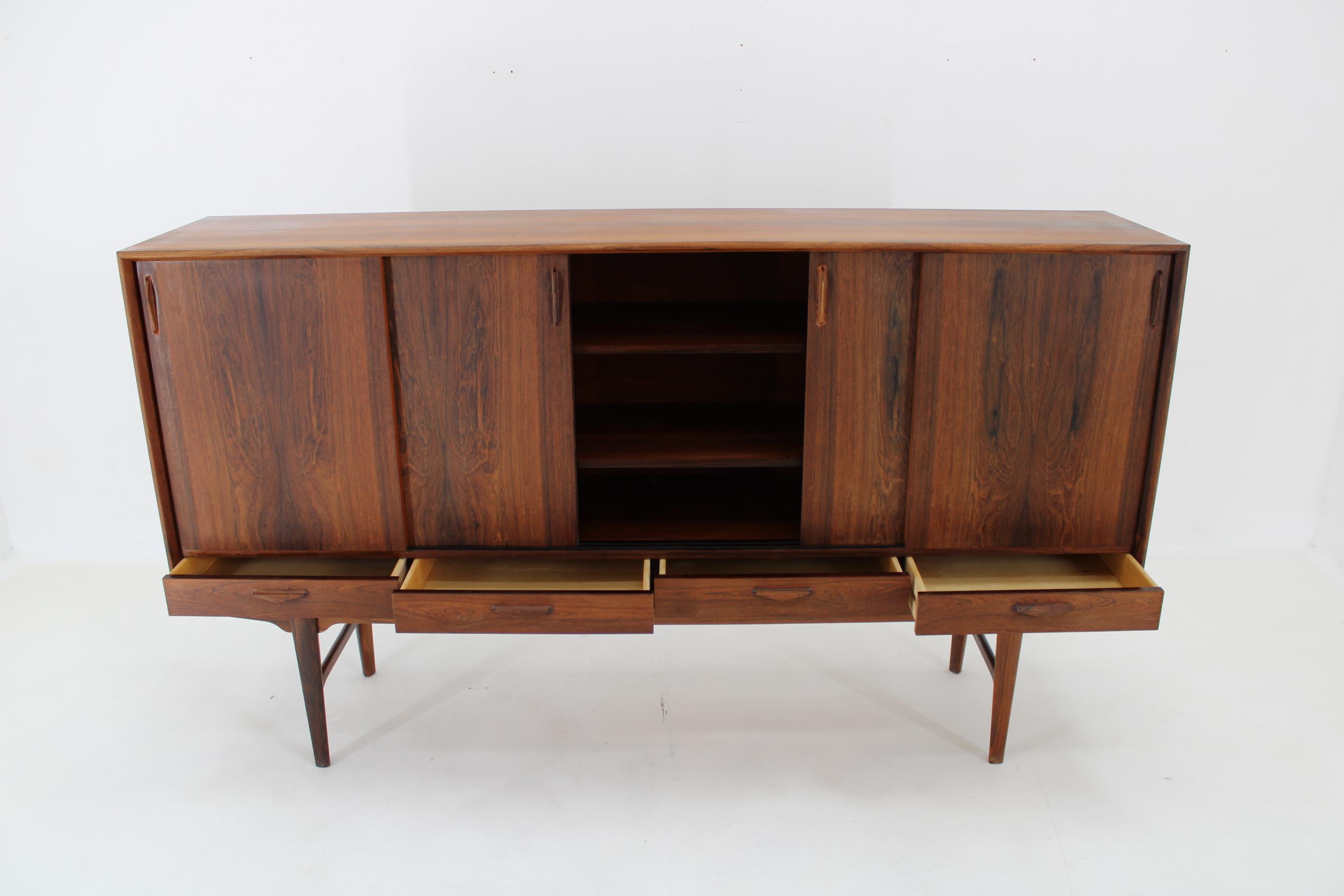 Credenza in legno H.P. Hansen del 1960, Danimarca In condizioni buone in vendita a Praha, CZ