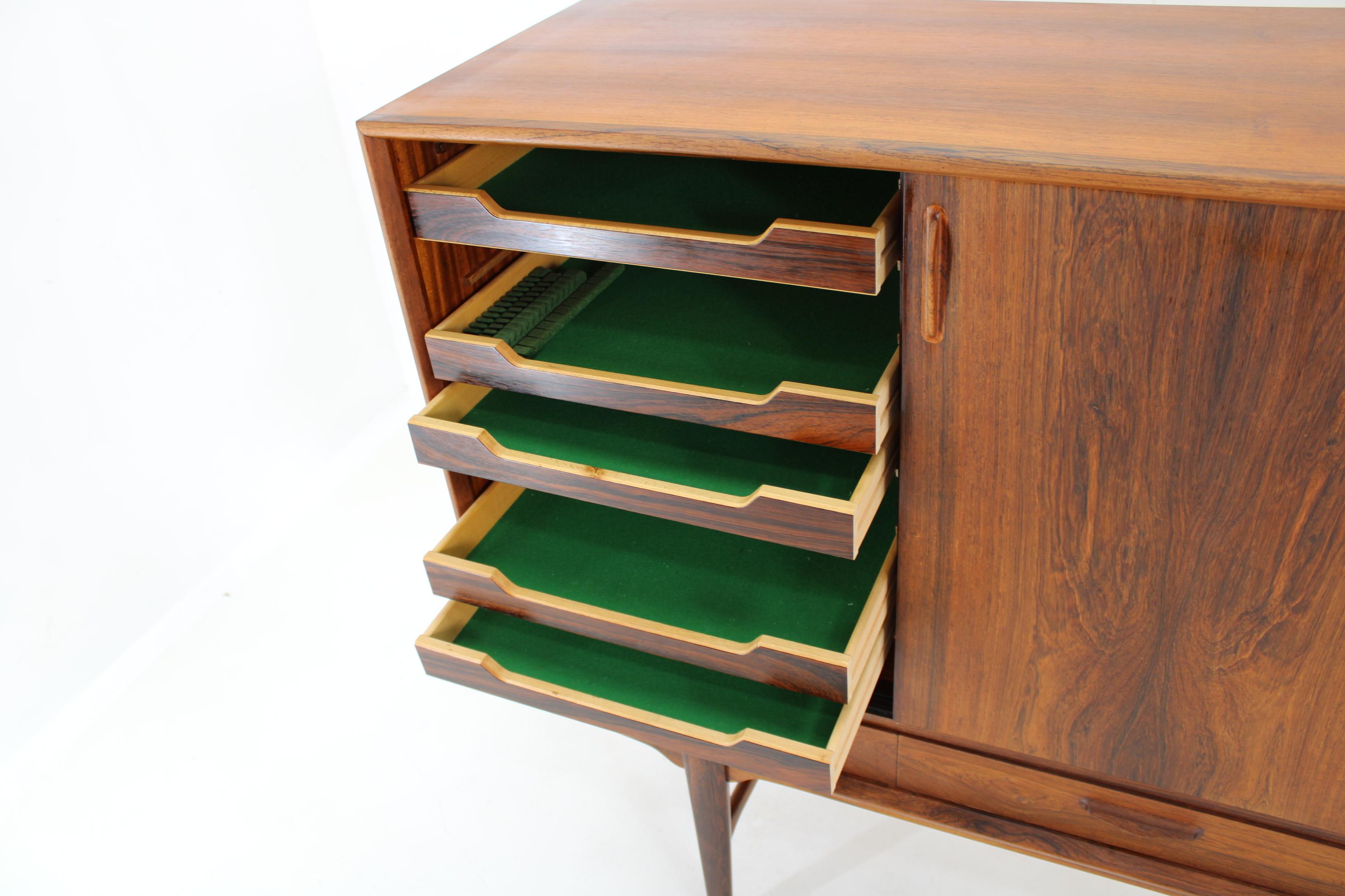 Credenza in legno H.P. Hansen del 1960, Danimarca in vendita 1