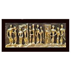 Sculture da parete moderne di metà secolo