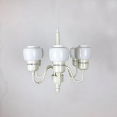 1960s Hurricane Chandelier Hanging Light Hans-Agne Jakobsson, Markaryd, Sweden