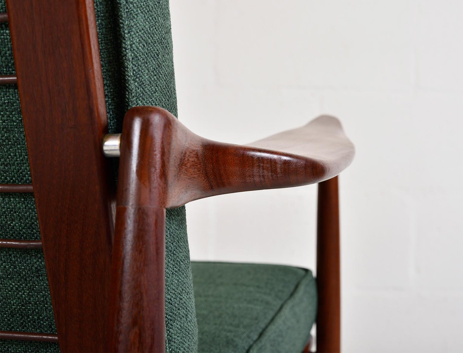 1960s Ib Kofod Larsen G Plan E.Gomme Danish Range Afrormosia '6245' Lounge Chair 1