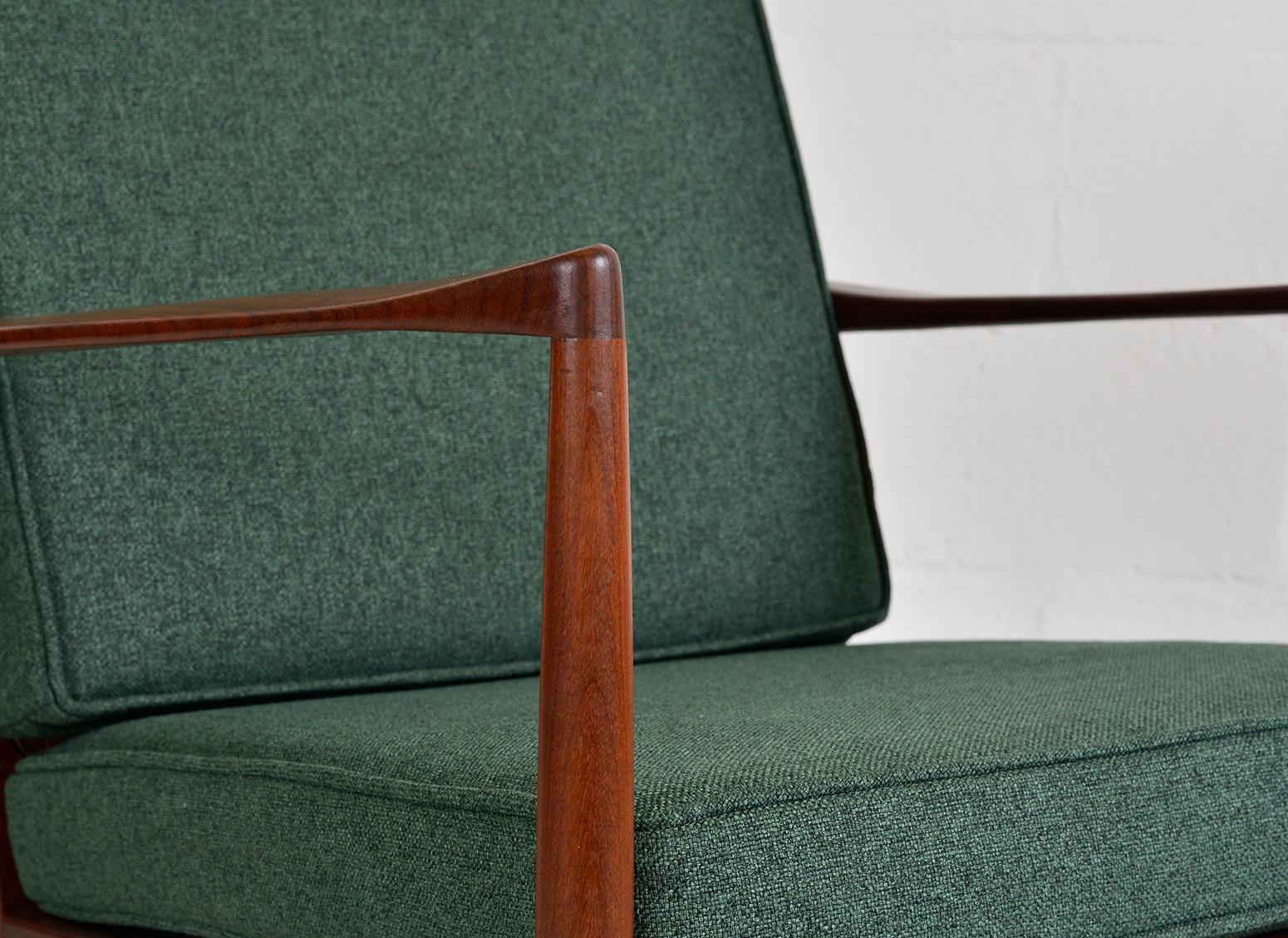 1960s Ib Kofod Larsen G Plan E.Gomme Danish Range Afrormosia '6245' Lounge Chair 4