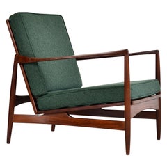 Vintage 1960s Ib Kofod Larsen G Plan E.Gomme Danish Range Afrormosia '6245' Lounge Chair