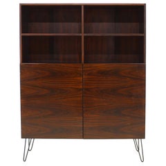 1960s Ib Kofod-Larsen Palisander Bookcase Cabinet Restored