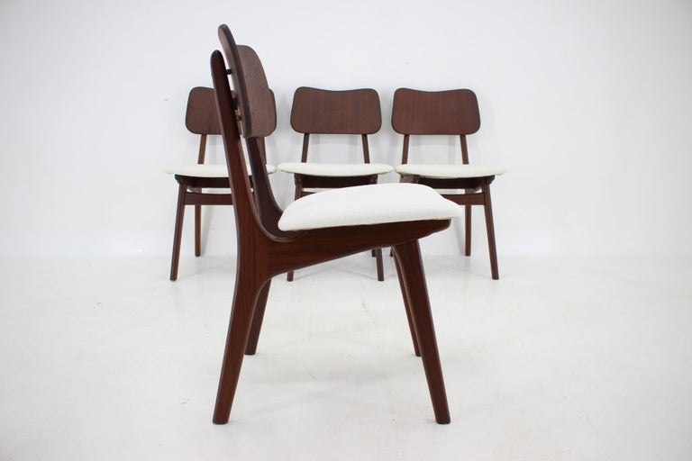 1960s Ib Kofod-Larsen Set Of 4 teak Dining Chairs Model 74