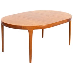 1960s Ib Kofod-Larsen Teak Extendable Dining Table for Faarup