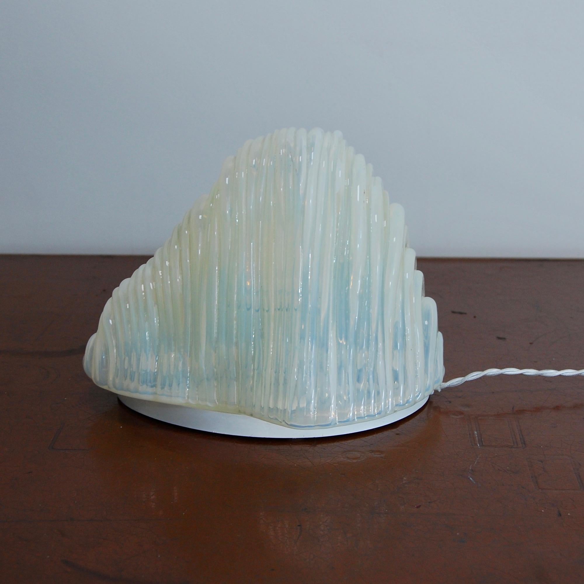 Modern 1960s Iceberg Table Lamp by Carlo Nason for Mazzega For Sale