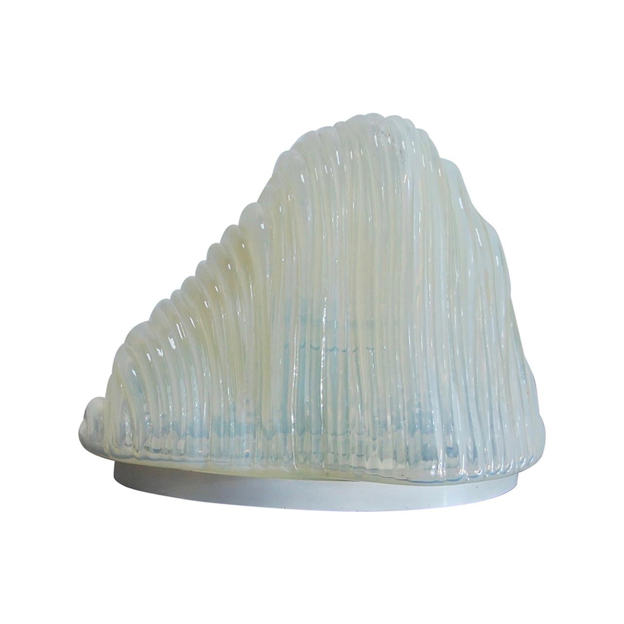 Lampada da tavolo Iceberg del 1960 di Carlo Nason per Mazzega