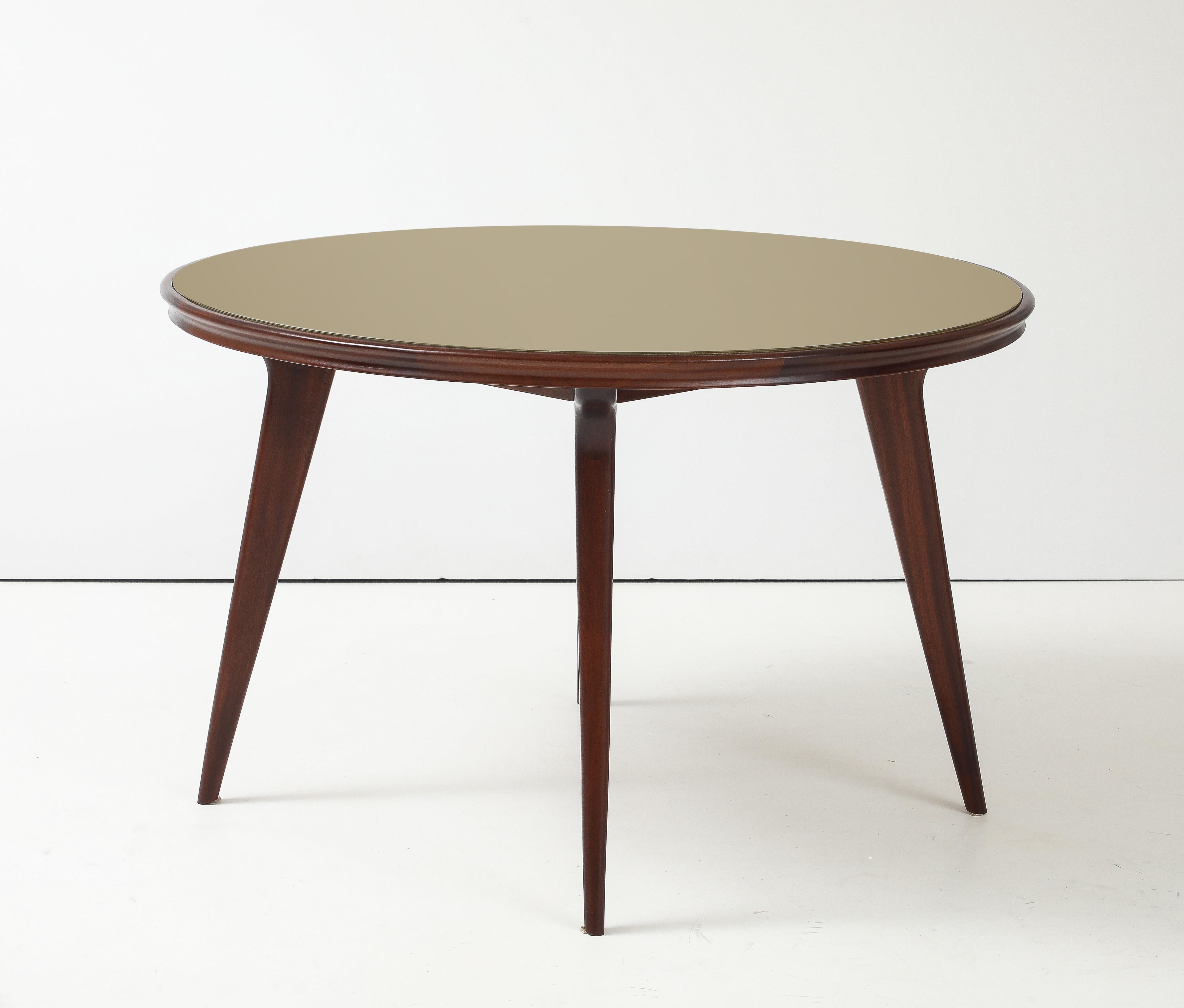 Table de salle à manger ronde moderniste de style Ico Parisi des années 1960 en vente 3