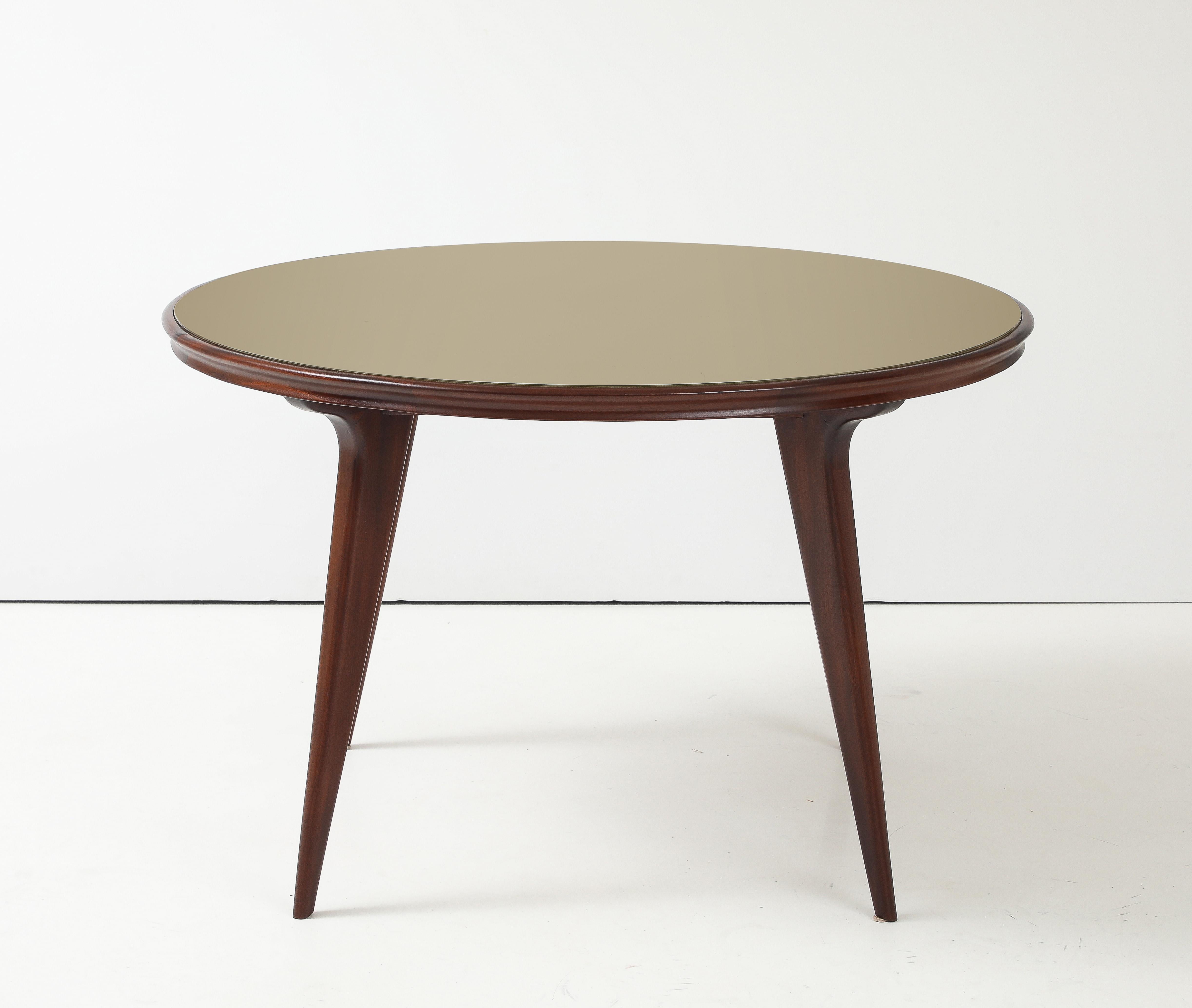 Table de salle à manger ronde moderniste de style Ico Parisi des années 1960 en vente 5