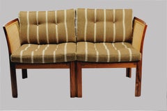 1960s Illum Vikkelso Danish Plexus Sofa in Rosewood by CFC Silkeborg