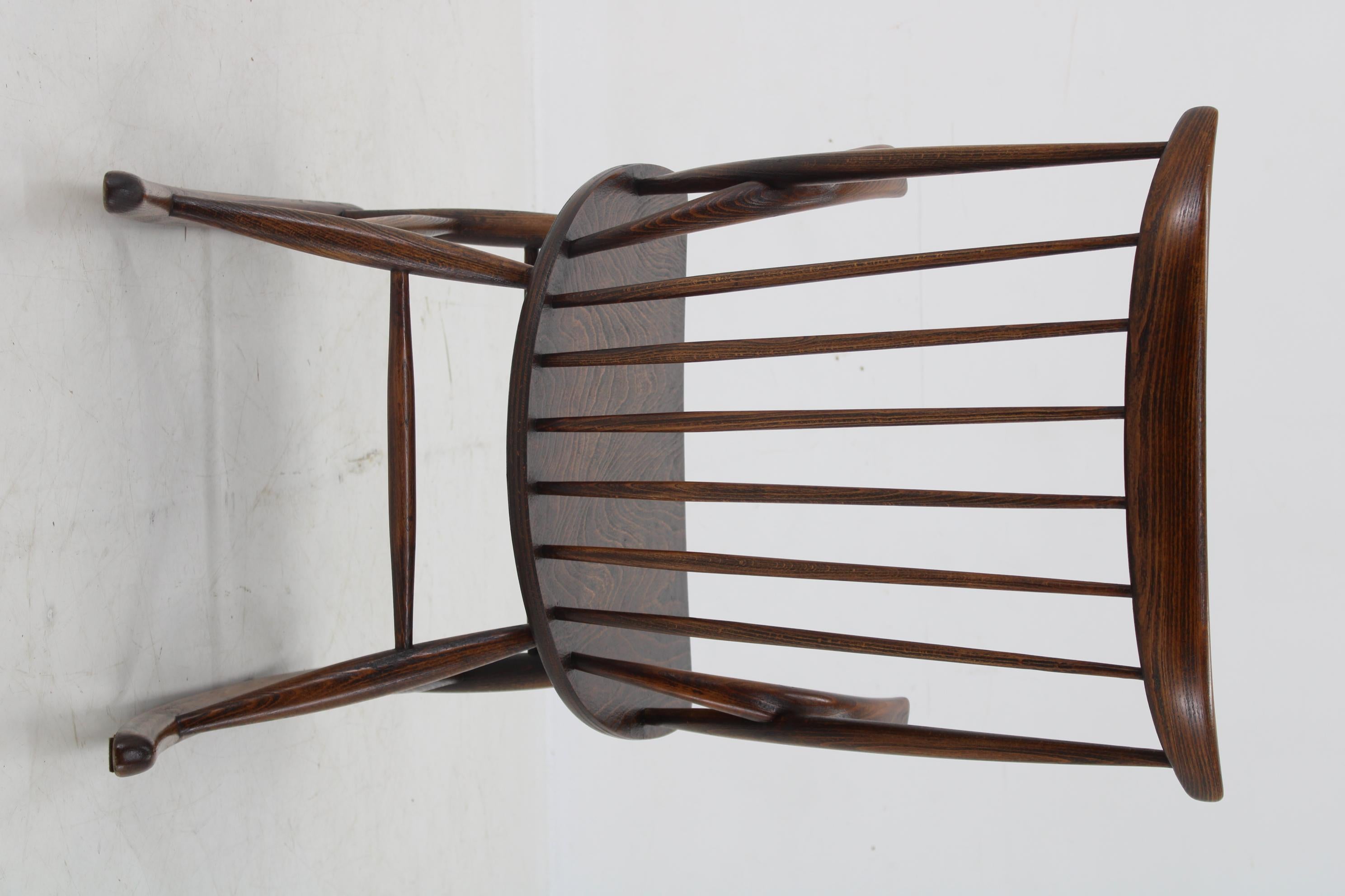 Danish 1960s Illum Wikkelso Gyngestol No. 3 Rocking Chair for Niels Eilersen, Denmark For Sale