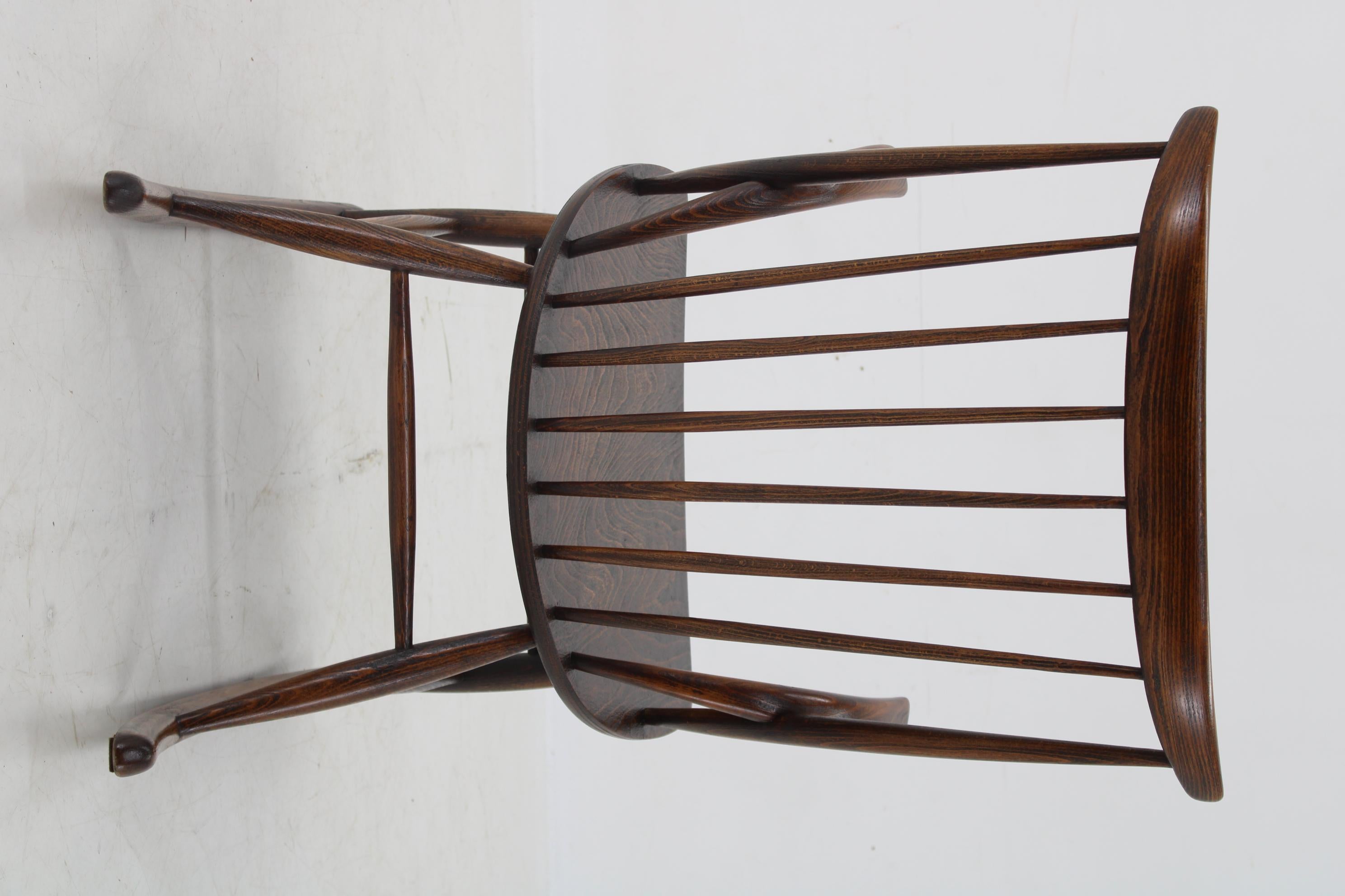 Danish 1960s Illum Wikkelso Gyngestol No. 3 Rocking Chair for Niels Eilersen, Denmark