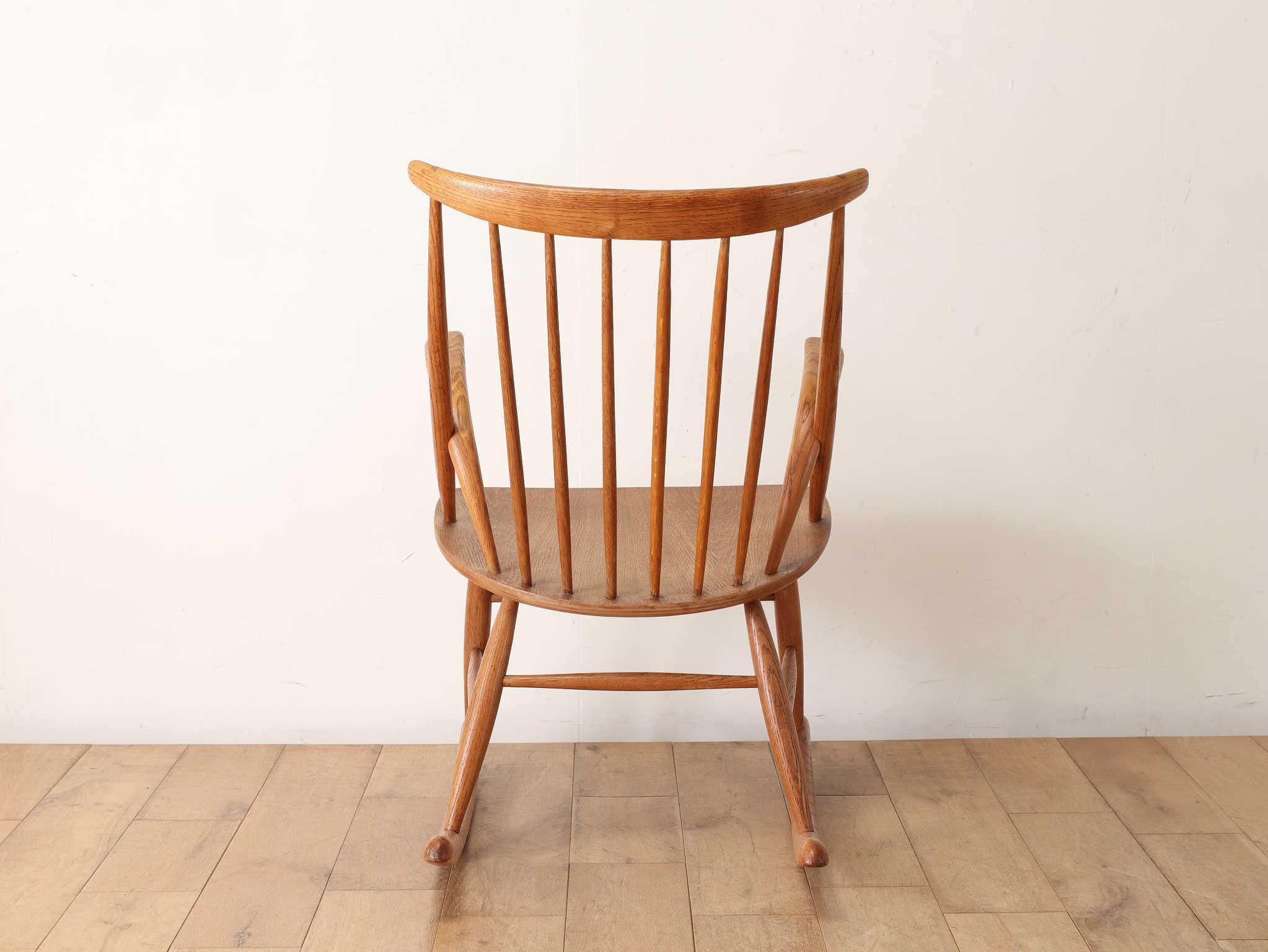 1960s Illum Wikkelso Rocking Chair for Niels Eilersen 4