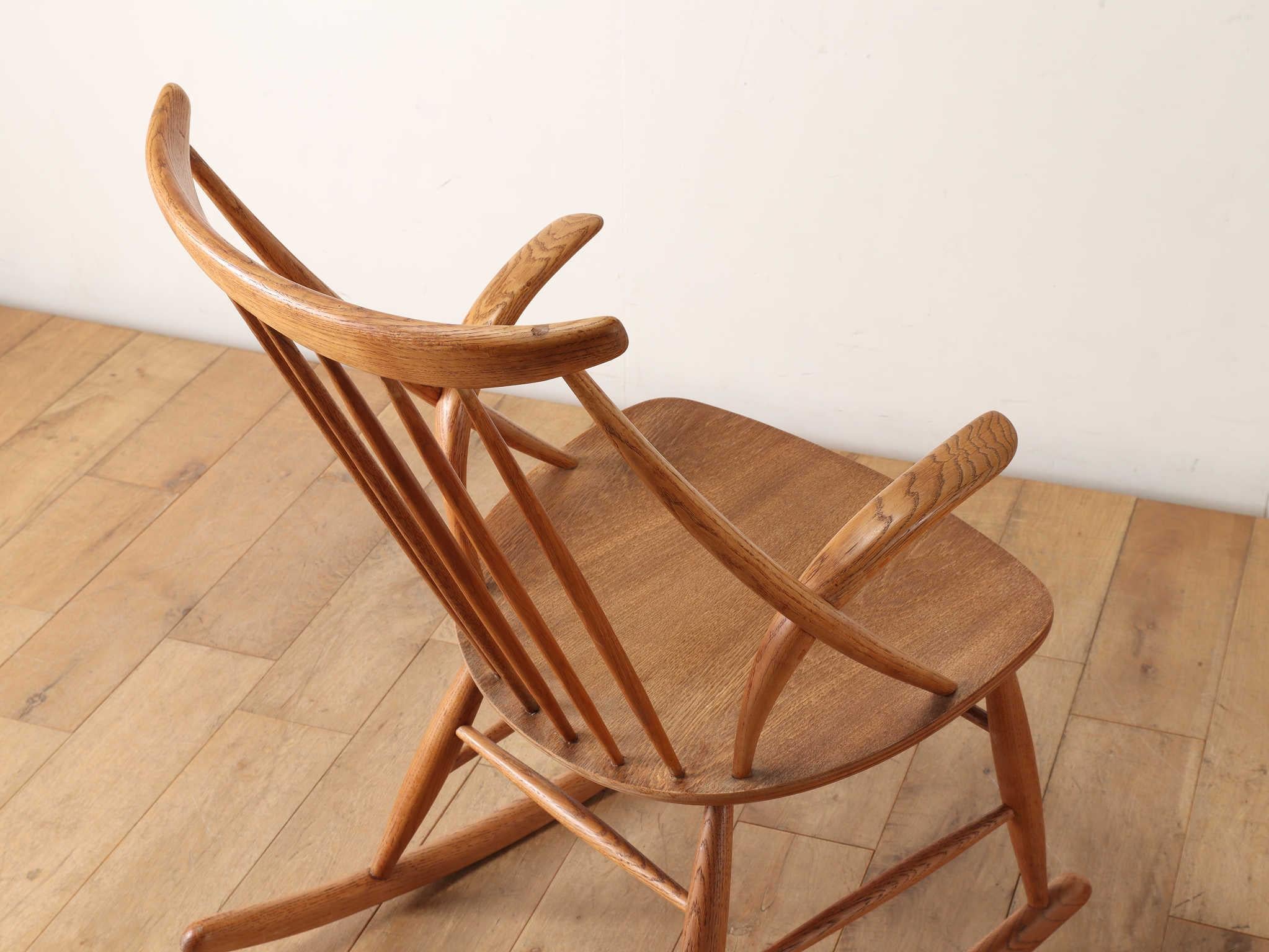 1960s Illum Wikkelso Rocking Chair for Niels Eilersen 6