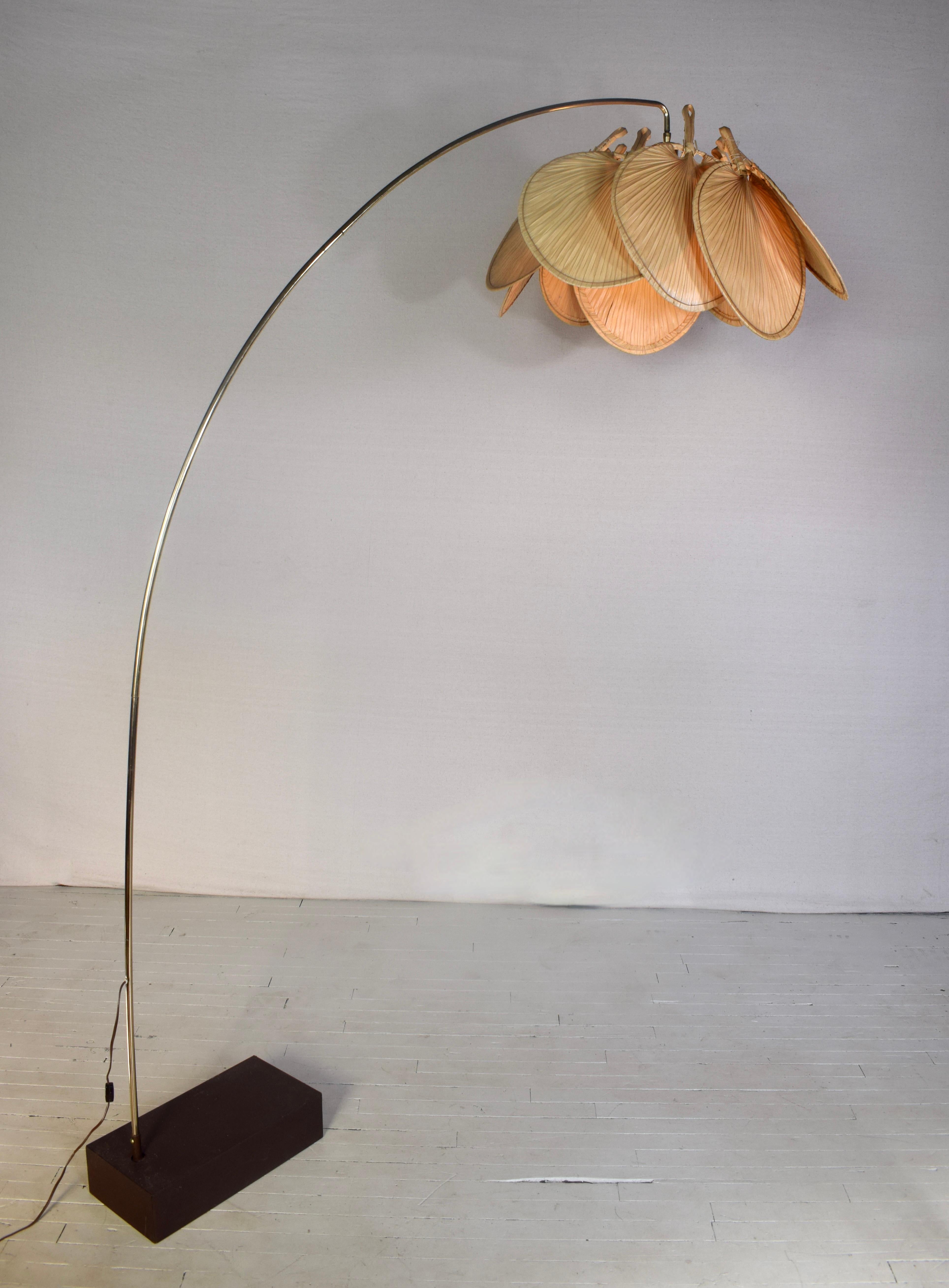 Unknown 1960's Ingo Maurer Attribution Palm Arc Lamp