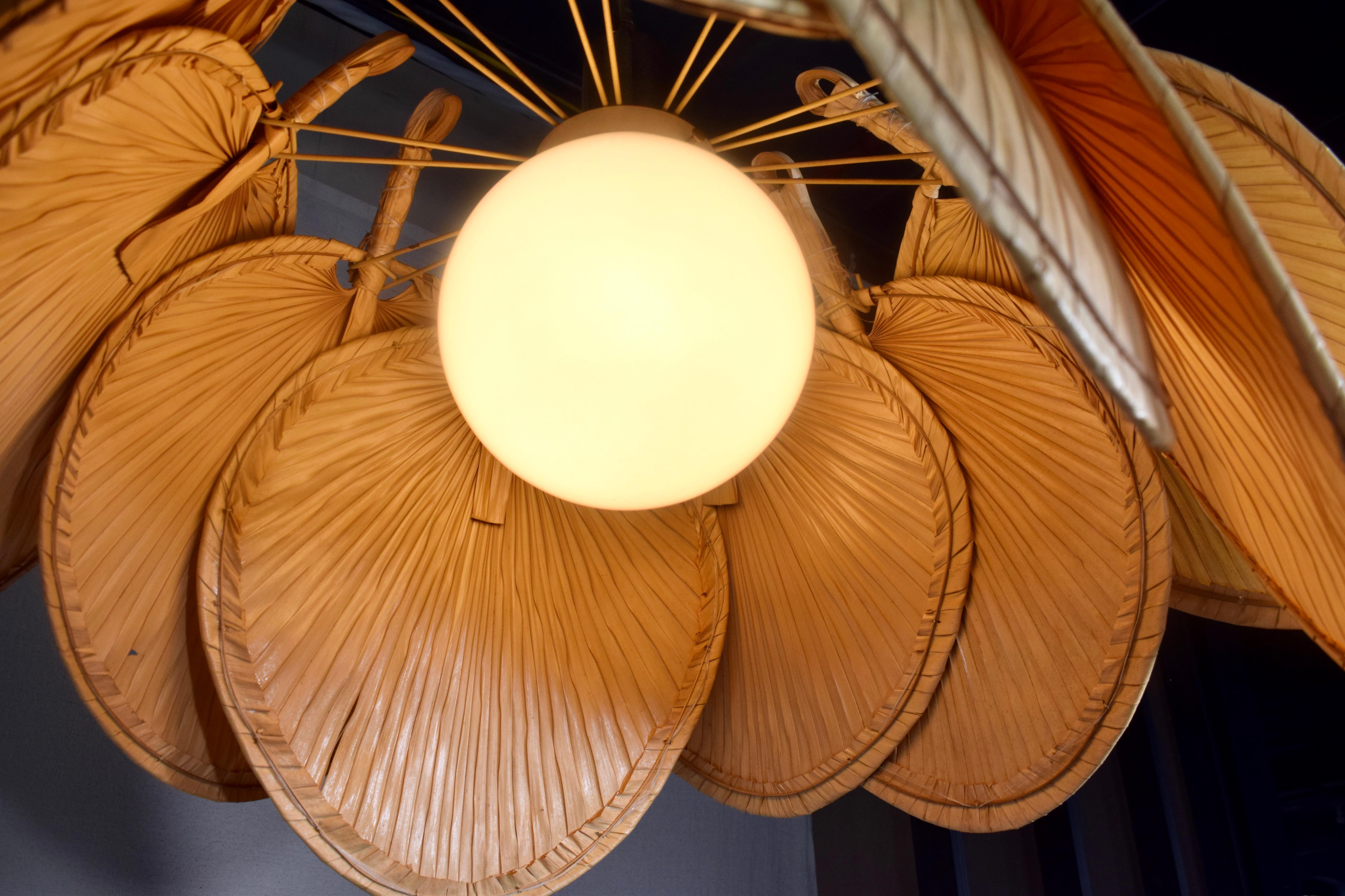 1960's Ingo Maurer Attribution Palm Arc Lamp In Good Condition In Southampton, NJ