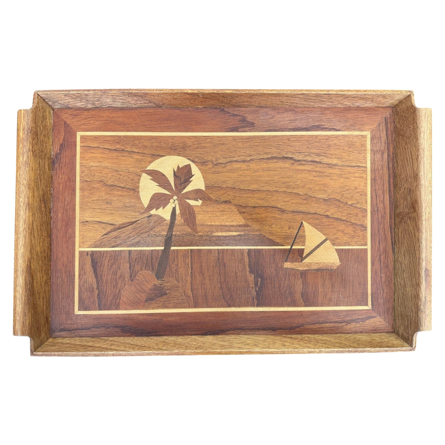 1960s Intarsa Drink Tray