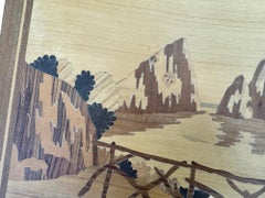 Arte mural de la Costa Italiana Intarsa de los años 60