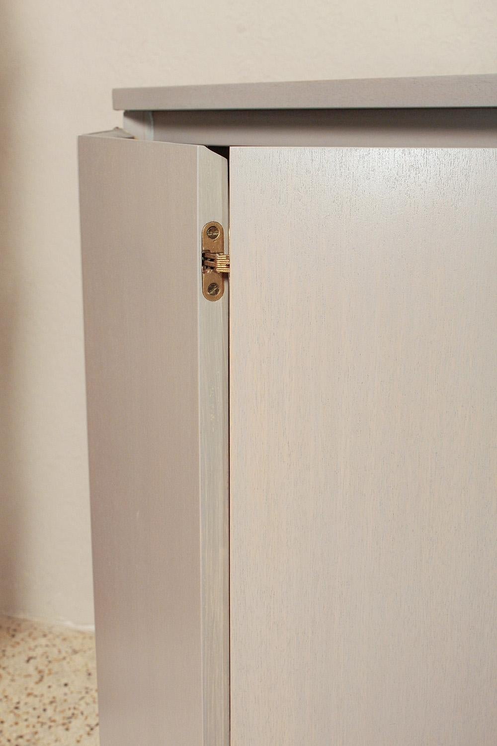 Mid-20th Century 1960s Irwin Collection Grey Mahogany Sideboard by Paul McCobb for Calvin