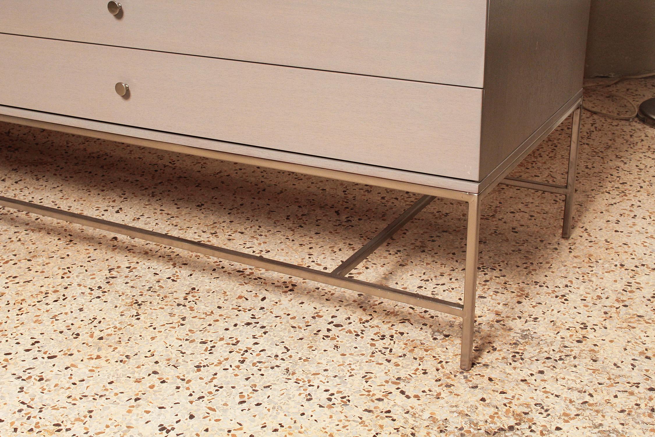 1960s Irwin Collection Grey Mahogany Sideboard by Paul McCobb for Calvin 3