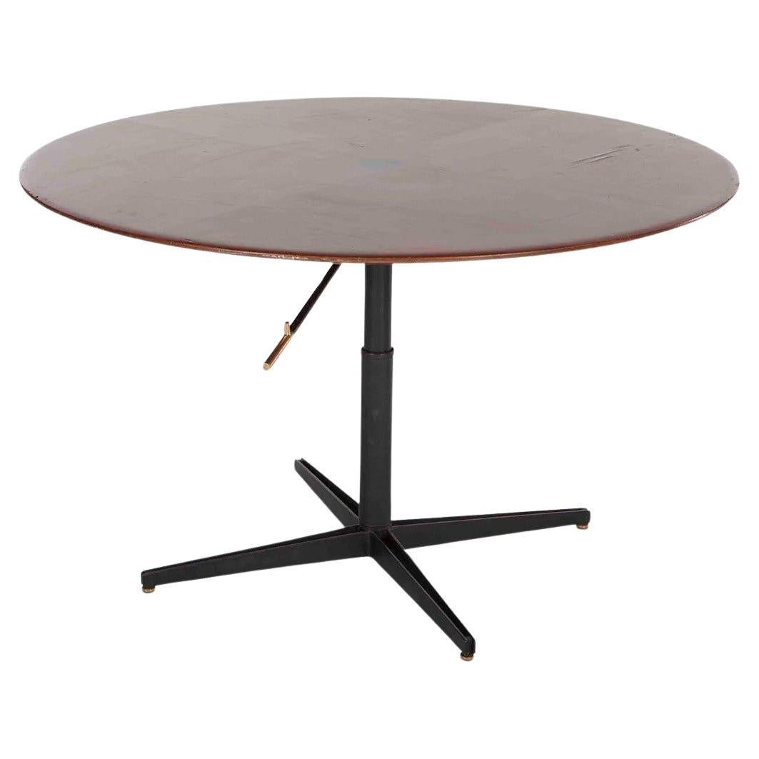 1960's Italian Adjustable Table by Osvaldo Borsani