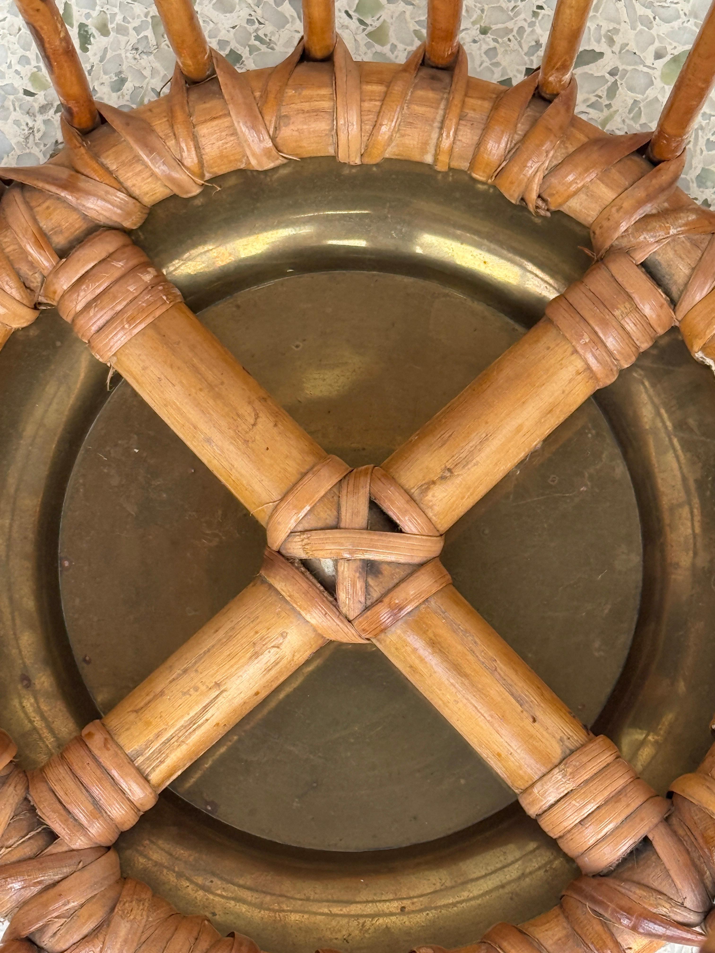 1960's Italienischer Bambus Schirmständer (Moderne der Mitte des Jahrhunderts) im Angebot