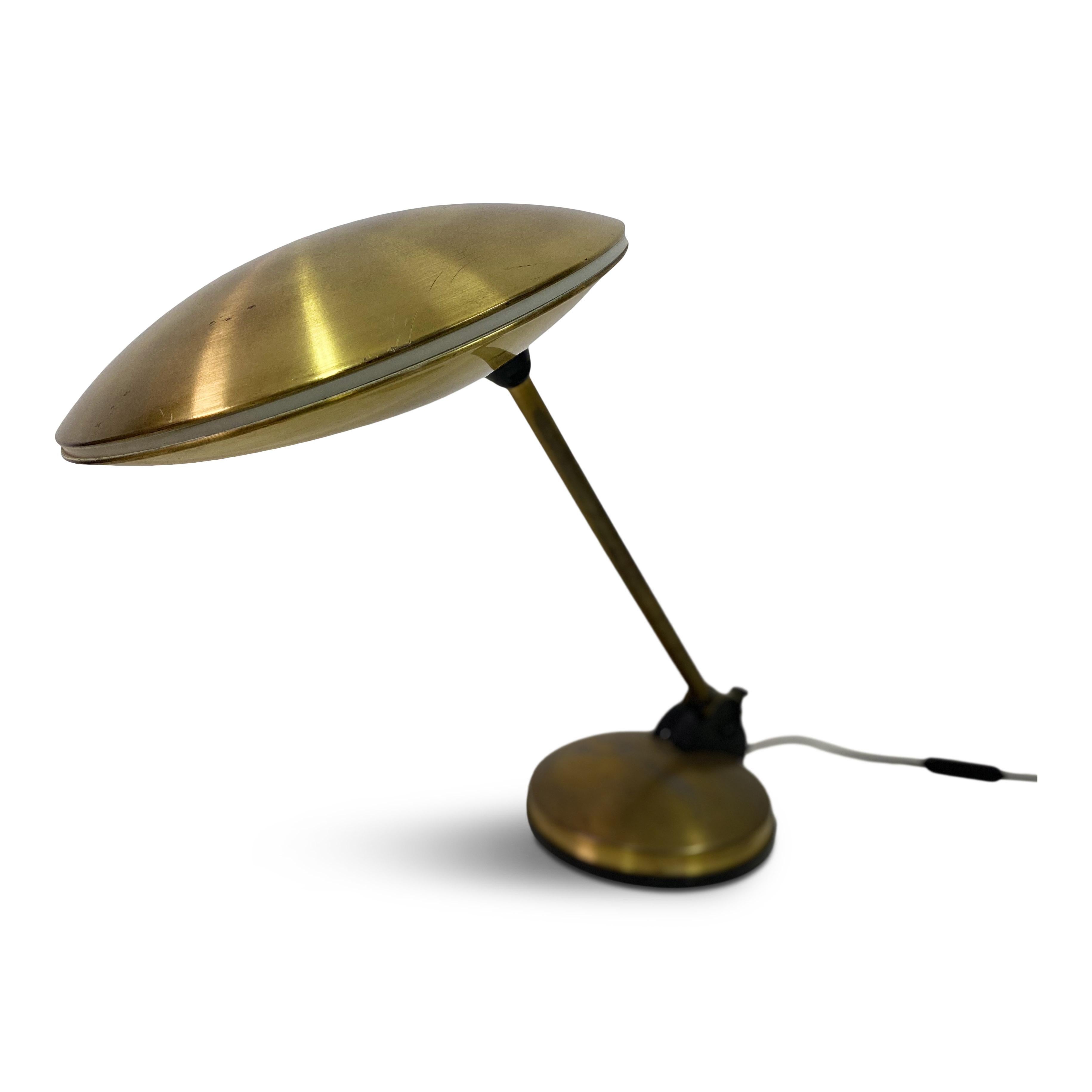 1960s Italian Brass Desk Lamp 10