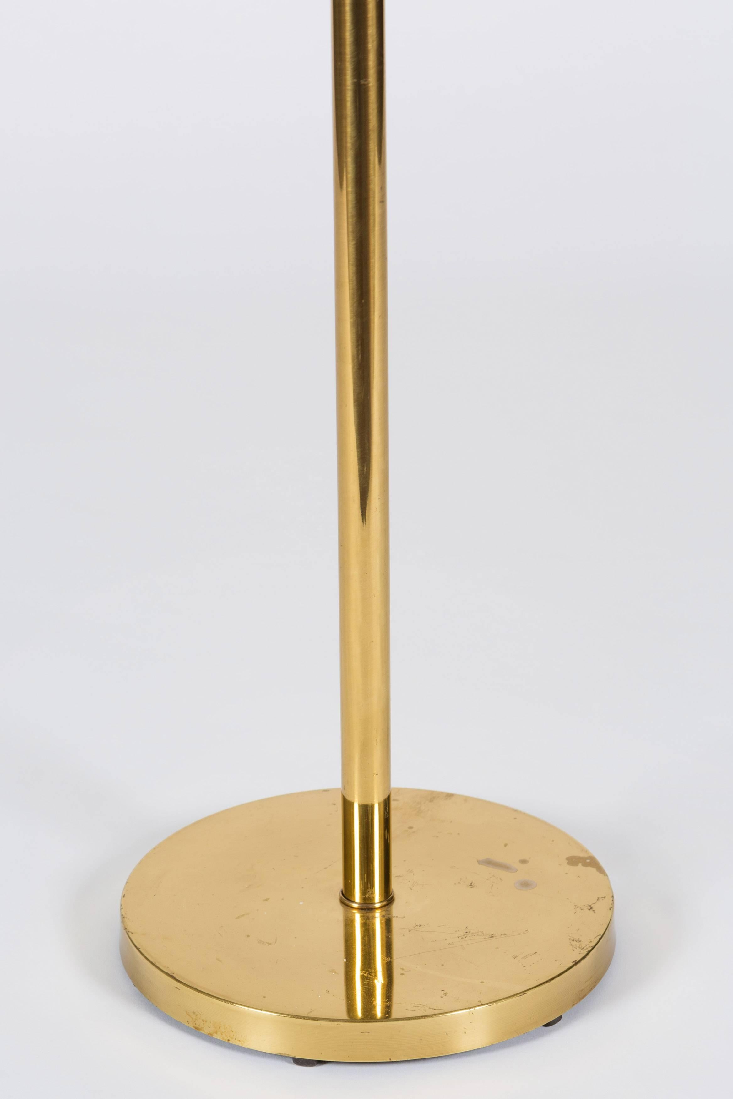Mid-Century Modern 1960s Italian Brass Floor Lamp