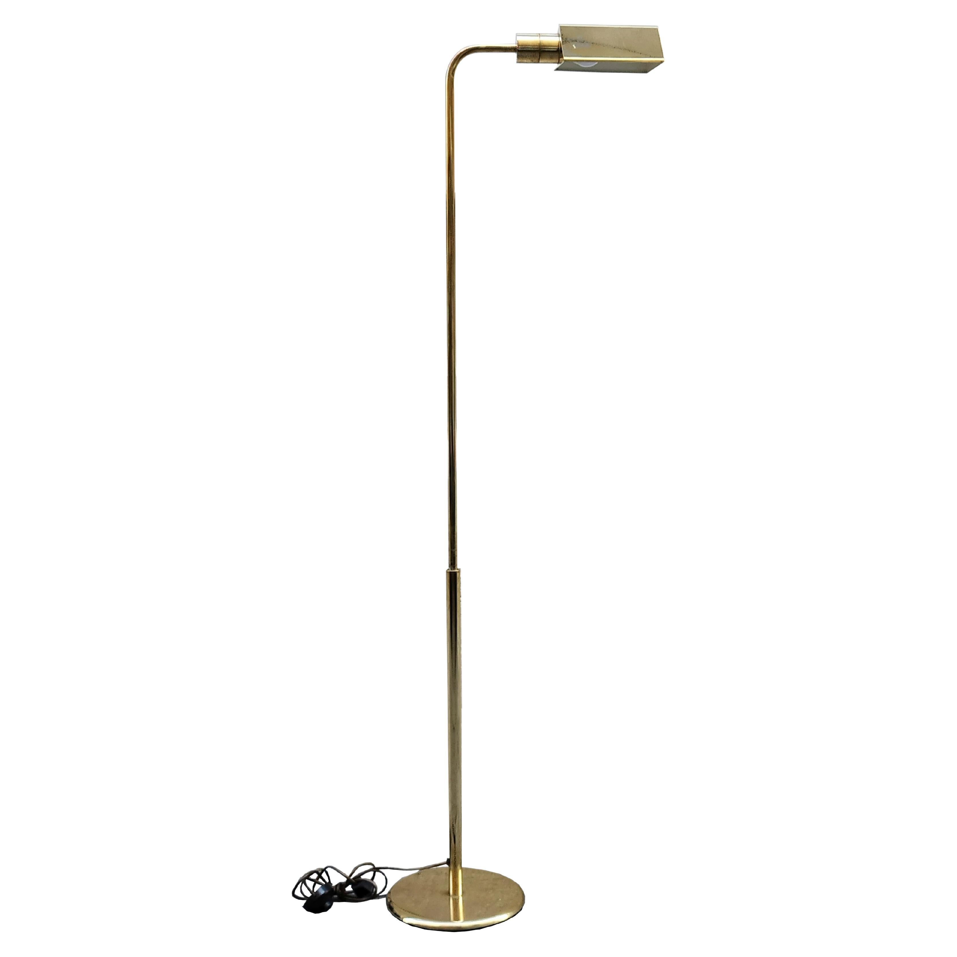 1960s Italian Brass Floor Lamp at 1stDibs