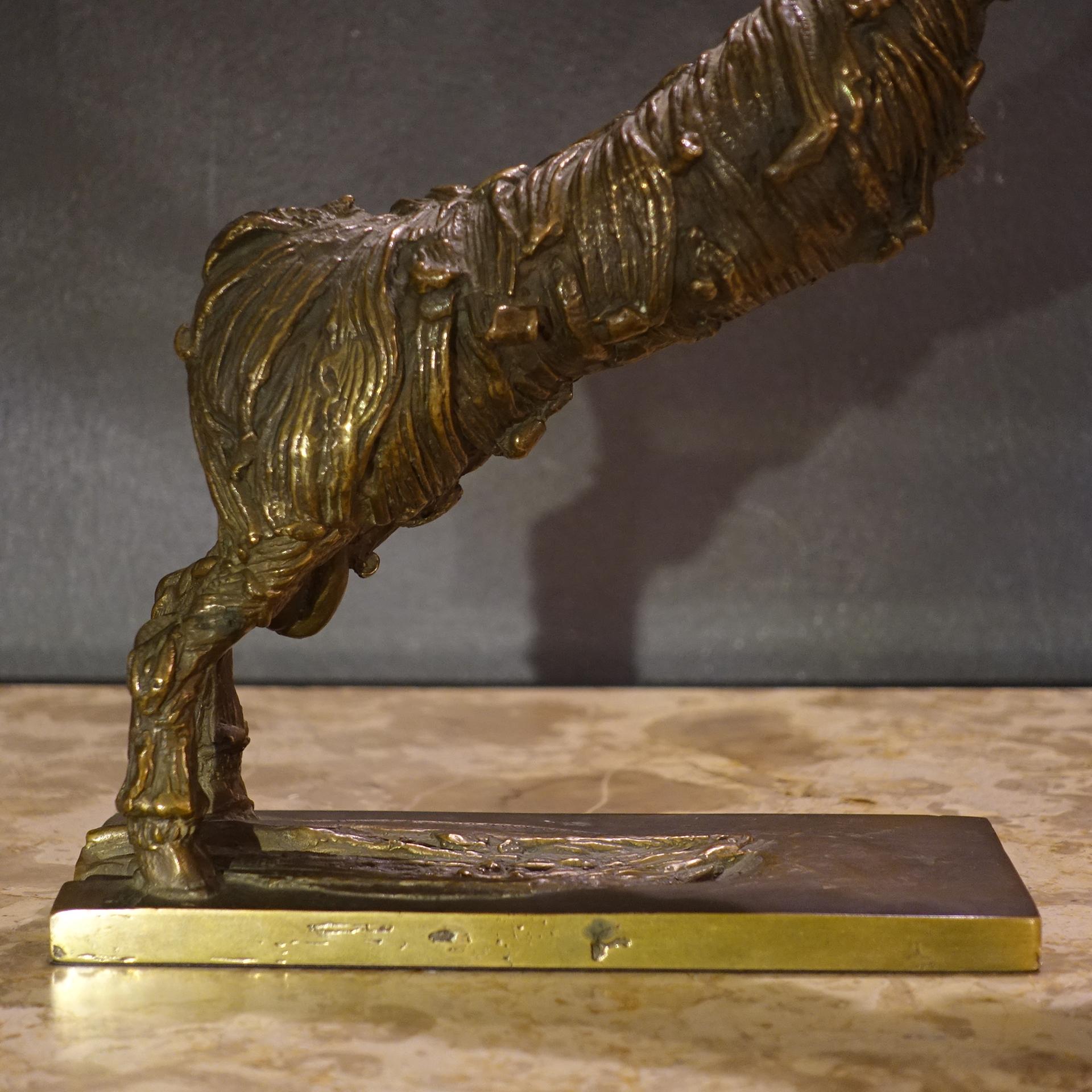 1960's Italian Bronze Ram Sculpture 5