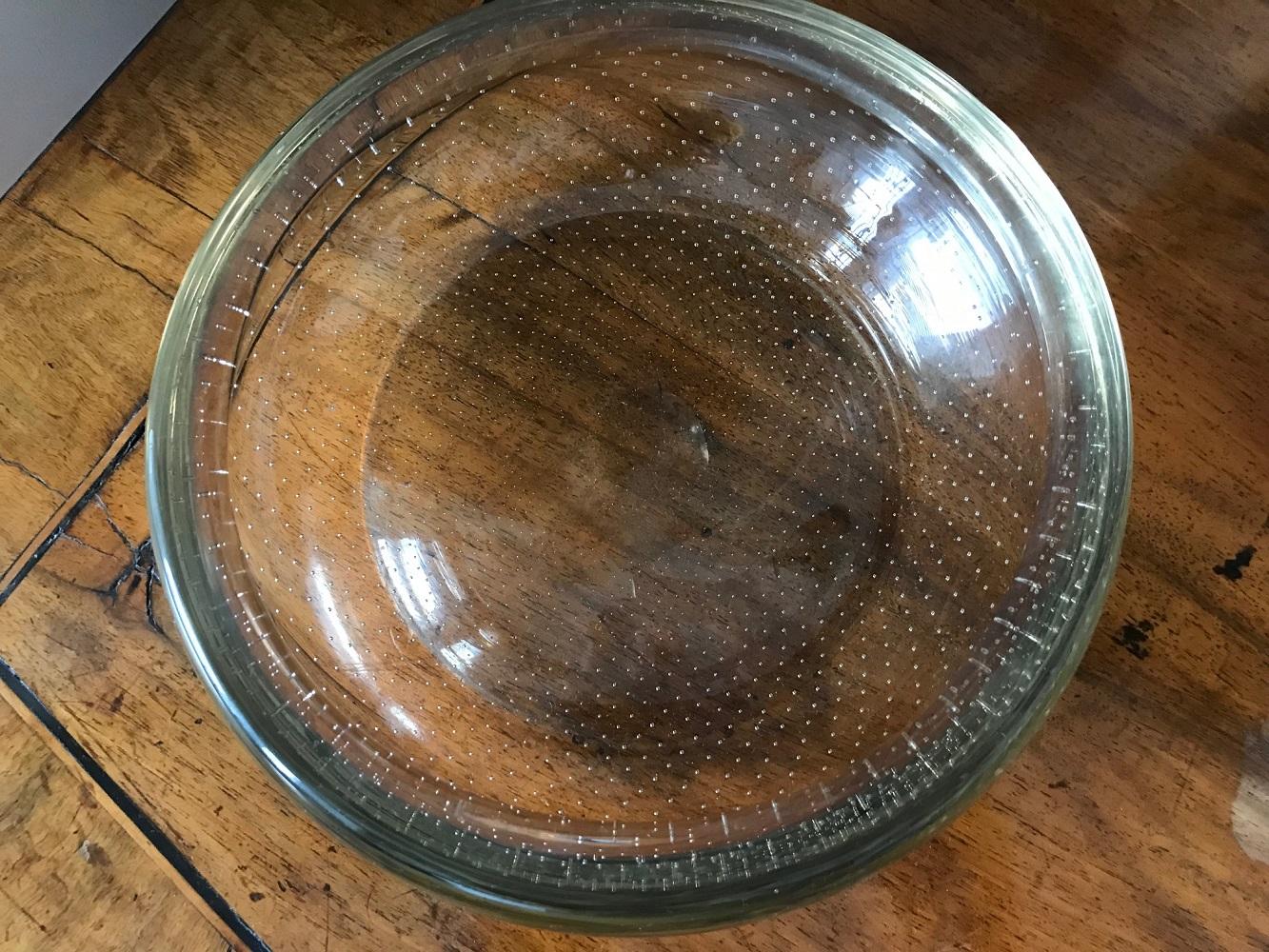 1960's Italian bubble glass bowl 3
