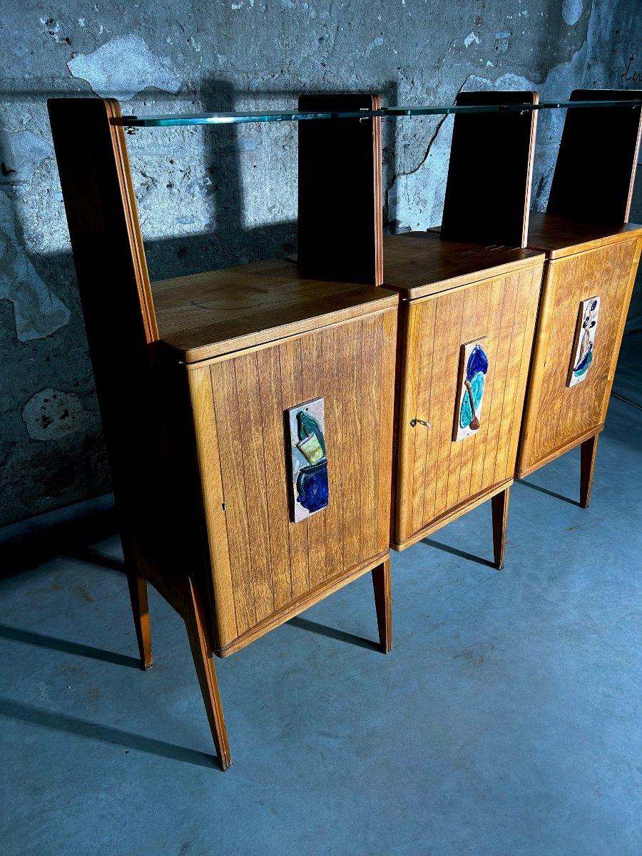 1960s italian cabinet In Good Condition For Sale In PAU, FR