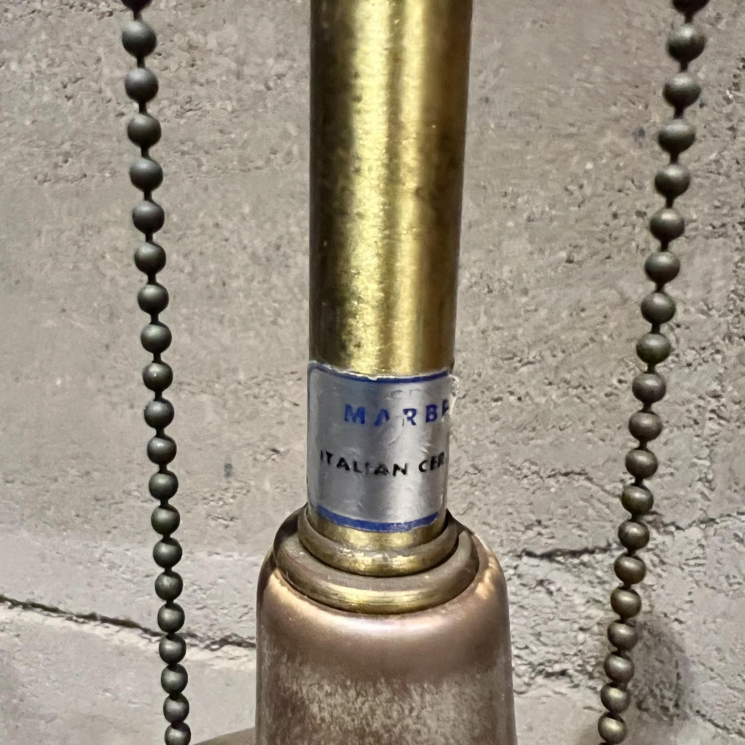 Lámpara de sobremesa de cerámica italiana de los años 60 por The Marbro Lamp Company en Bueno estado para la venta en Chula Vista, CA