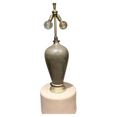 1960er Jahre Italienische Keramik-Tischlampe von The Marbro Lamp Company