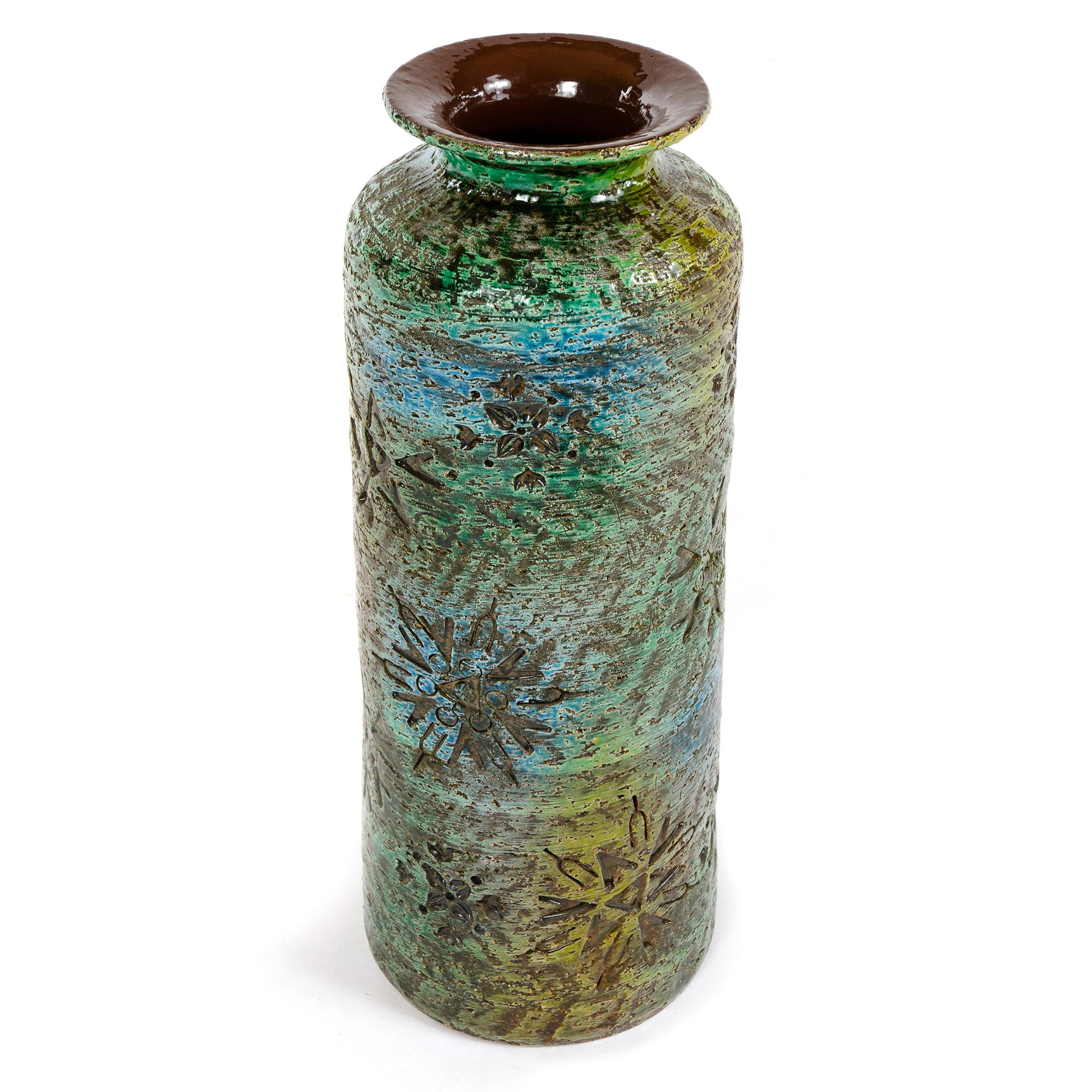 Mid-Century moderno Vaso in ceramica dall'Italia in vendita