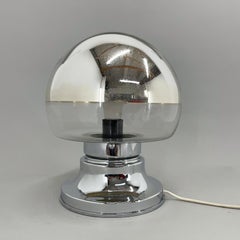 1960's Italian Chrome Table Lamp