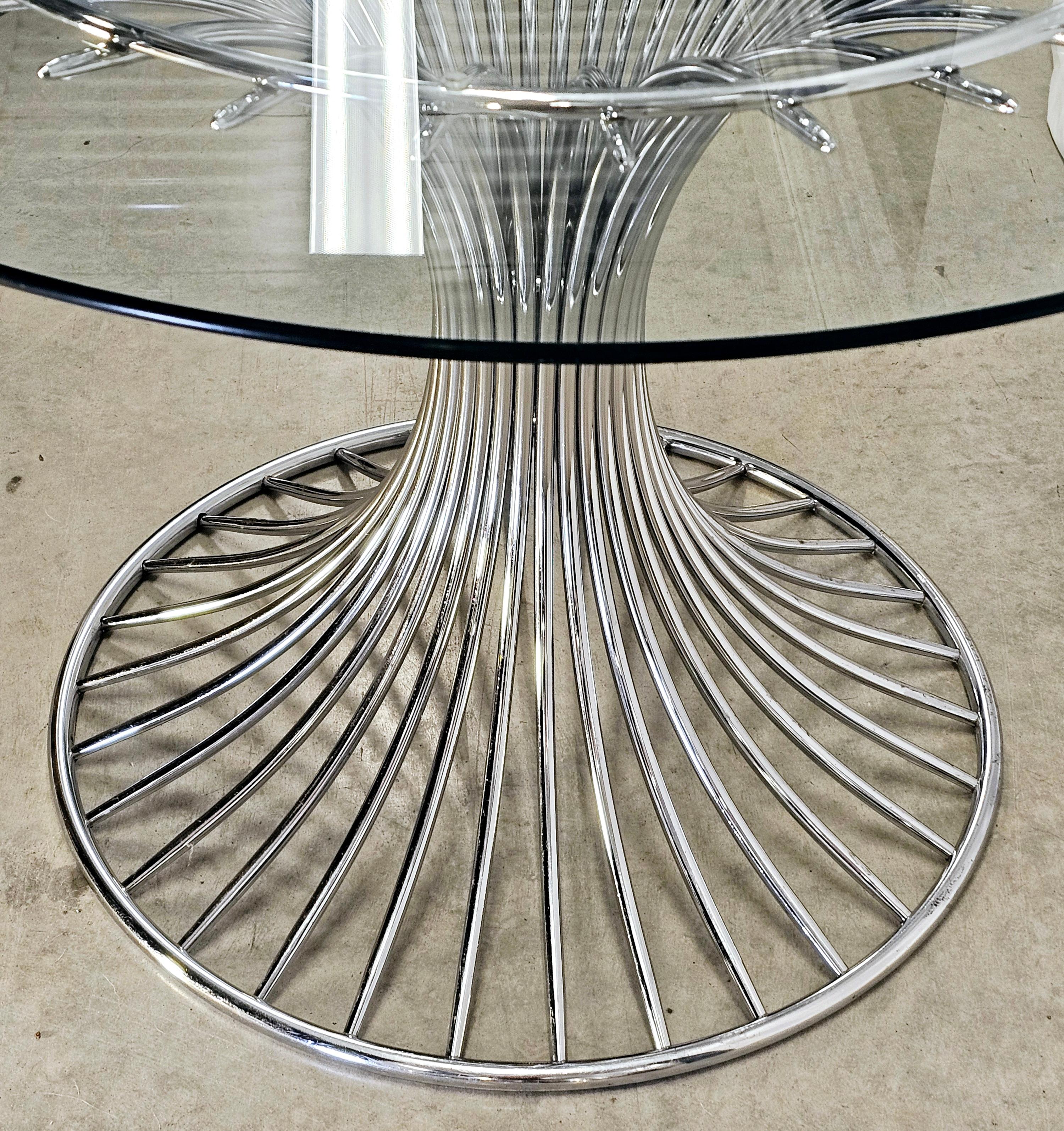 Milieu du XXe siècle Table de salle à manger Tulip « Margot » italienne des années 1960, par Gastone Rinaldi pour RIMA en vente