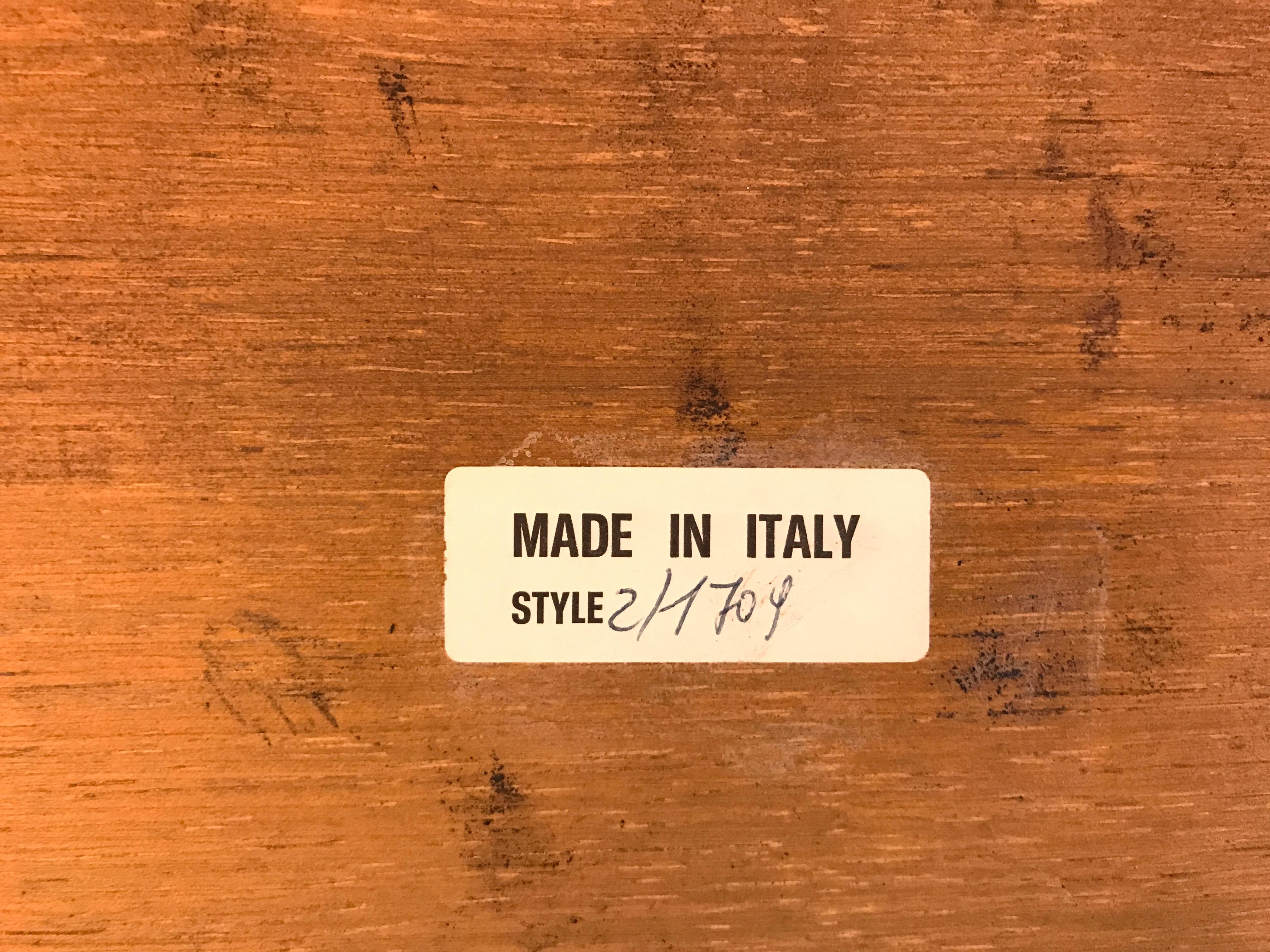 1960s Italian Console or Sofa Table 9
