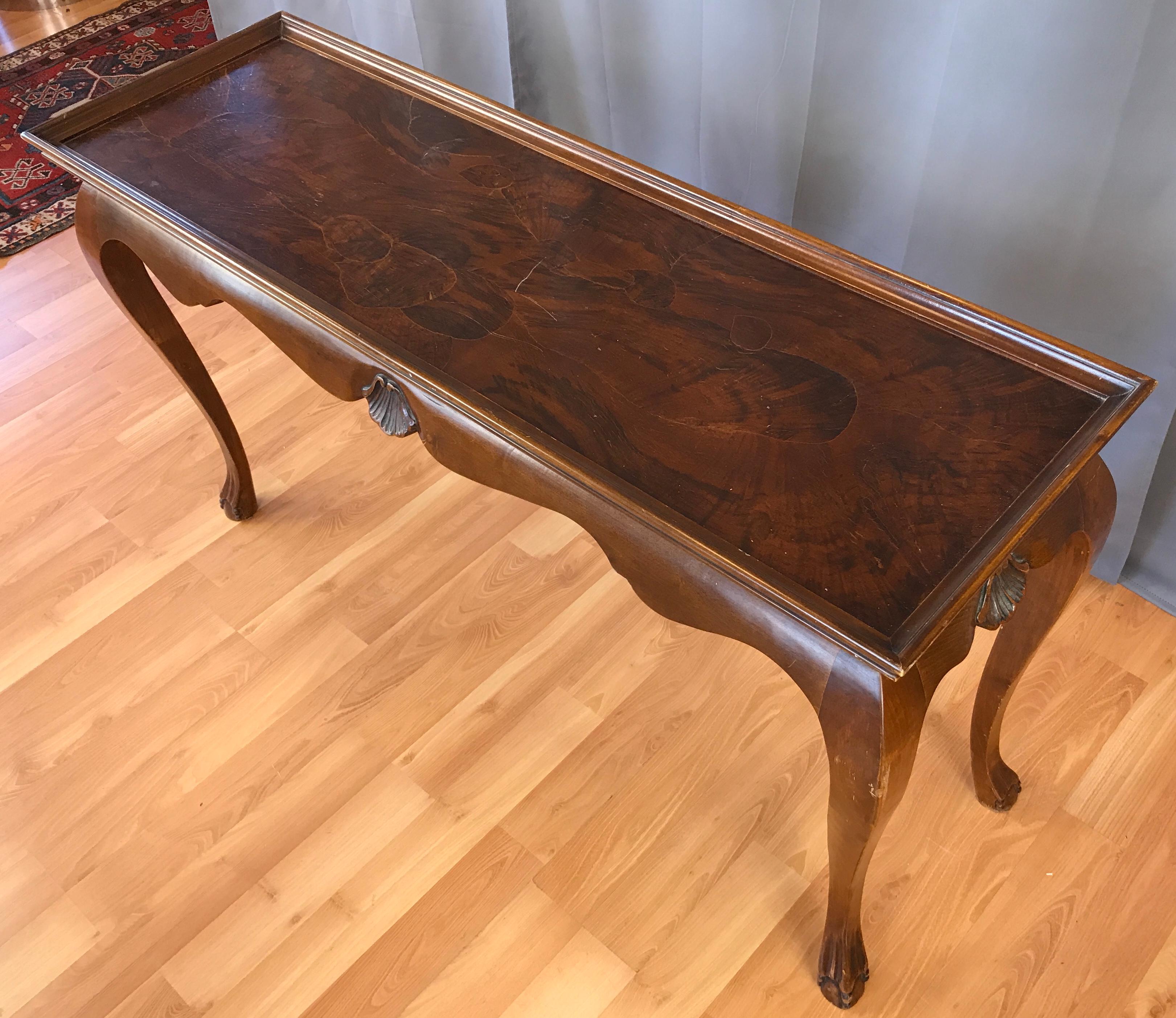 1960s Italian Console or Sofa Table In Good Condition In San Francisco, CA