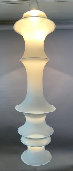 1960s Italian Danese Milano Falkland Pendant Hanging Lamp by Bruno Munari - 1964
