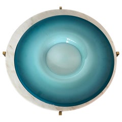 1960's Italian Decorative Centerpiece Plate