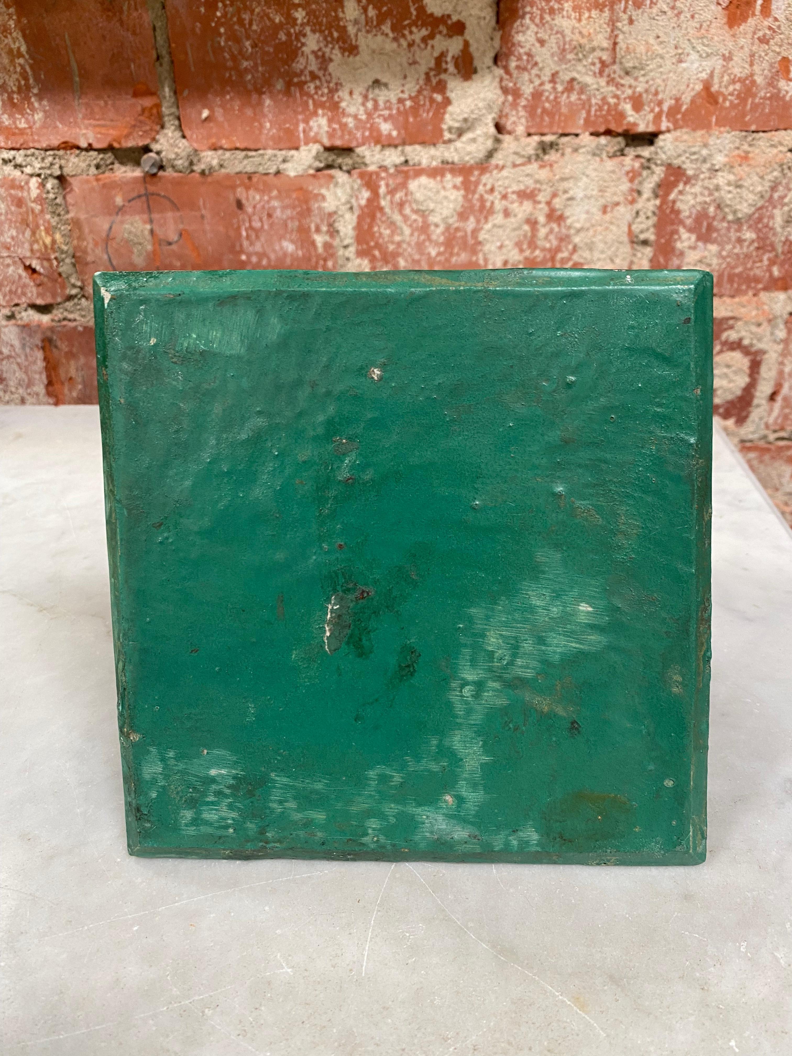 Mid-20th Century 1960s Italian Decorative Malachite Pyramid