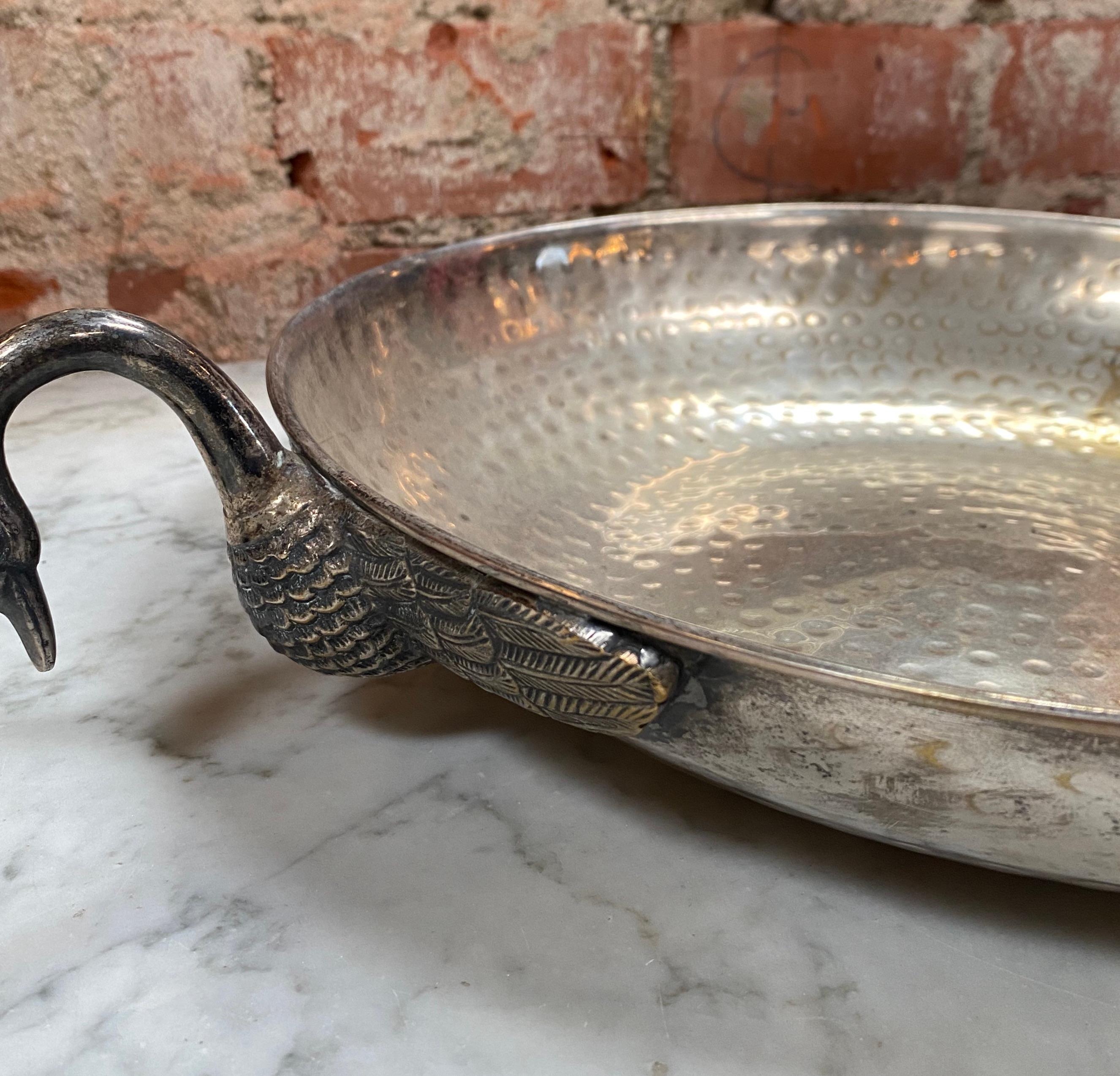 Mid-Century Modern 1960s Italian Decorative Oversize Bowl For Sale