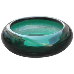 1960s Italian Design Large Murano Glass Bowl