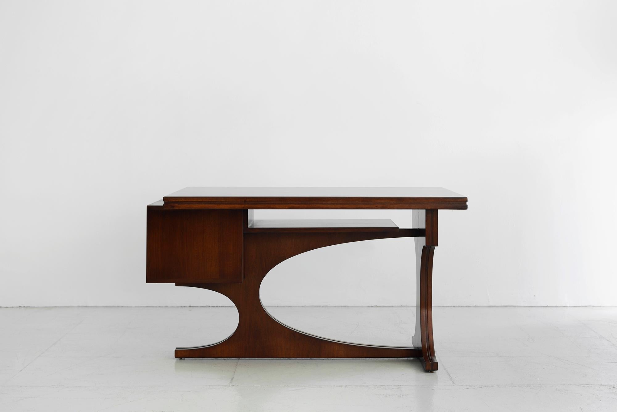 Mid-Century Modern 1960s Italian Desk by Fratelli